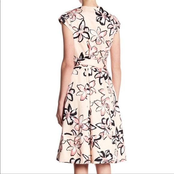 Kate Spade Tiger Lily Pink Wrap Dress - Picture 2 of 6